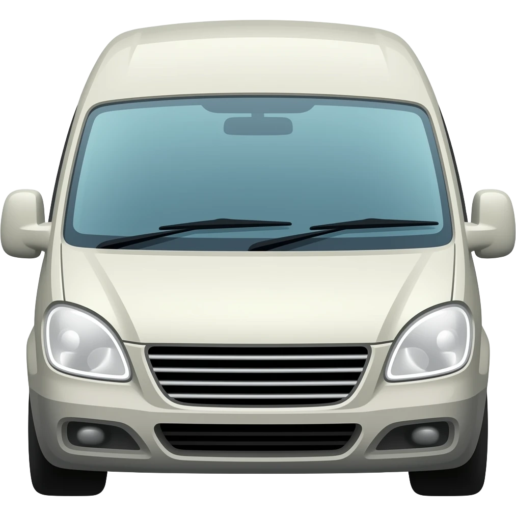 minibus top view emoji