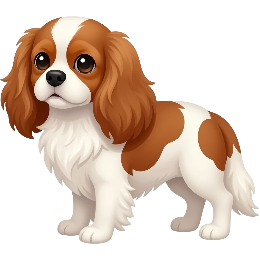 Rubis cavalier king charles spaniels emoji | AI Emoji Generator
