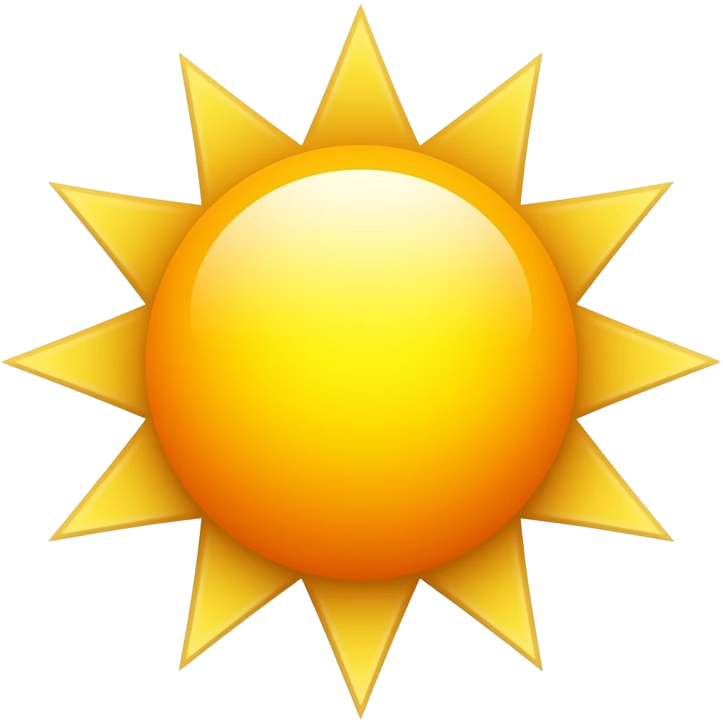sun emoji