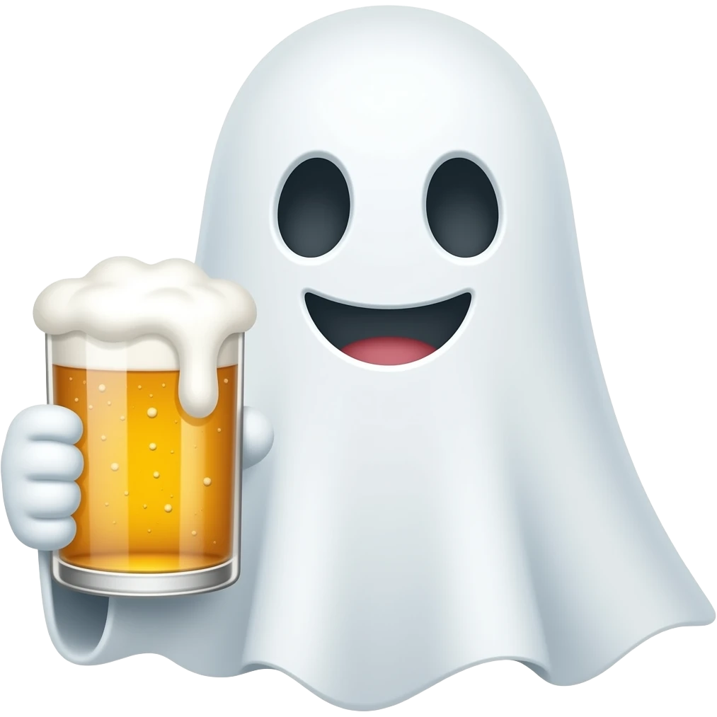 👻 Con 🍻 emoji