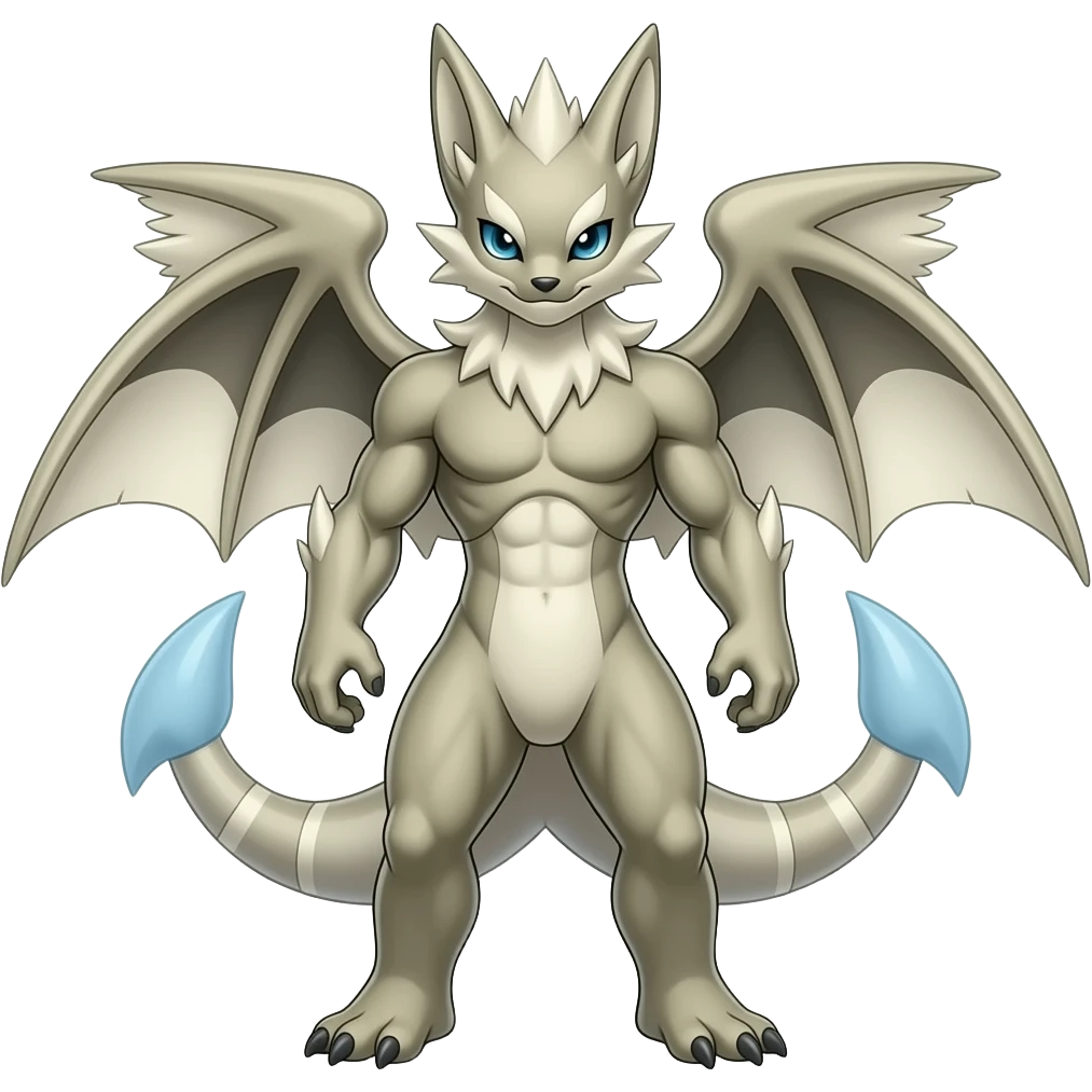 Salandit-Salamence-Kyurem-Larvitar-Axew-Milotic-Fakemon-hybrid emoji