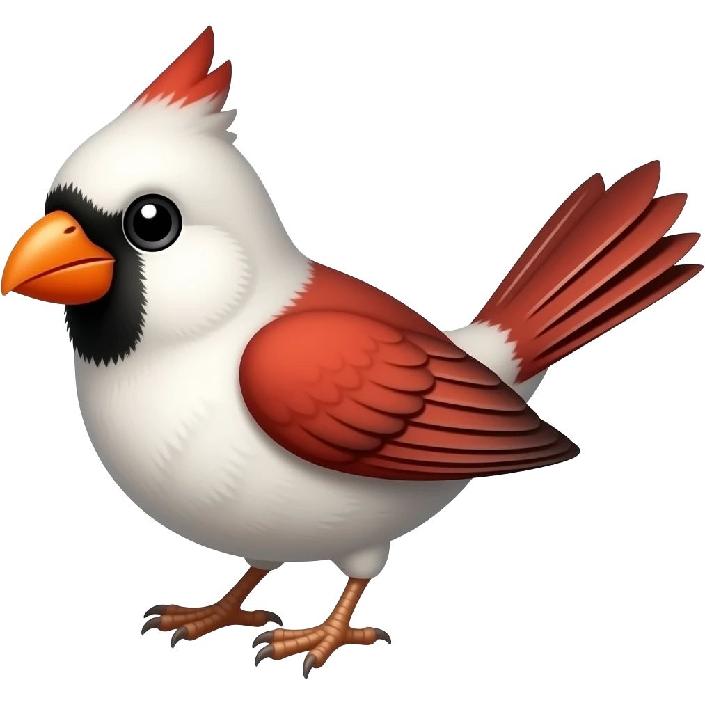 white Cardinal direction emoji