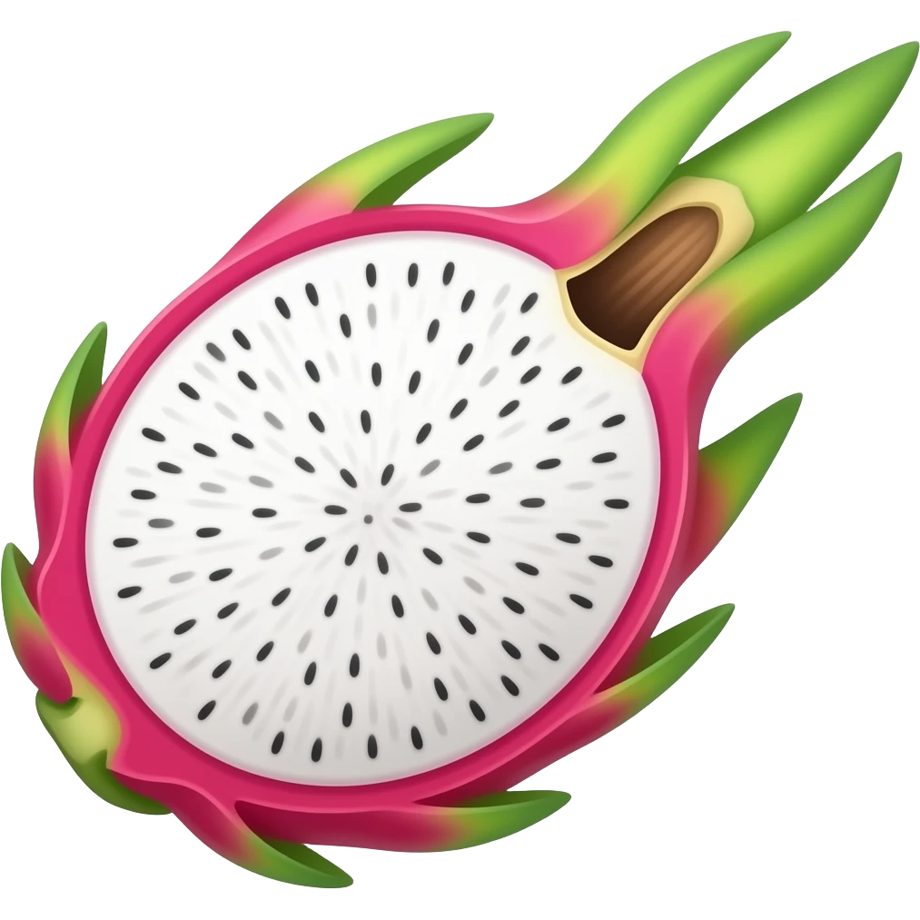 Sárkánygyümölcs emoji