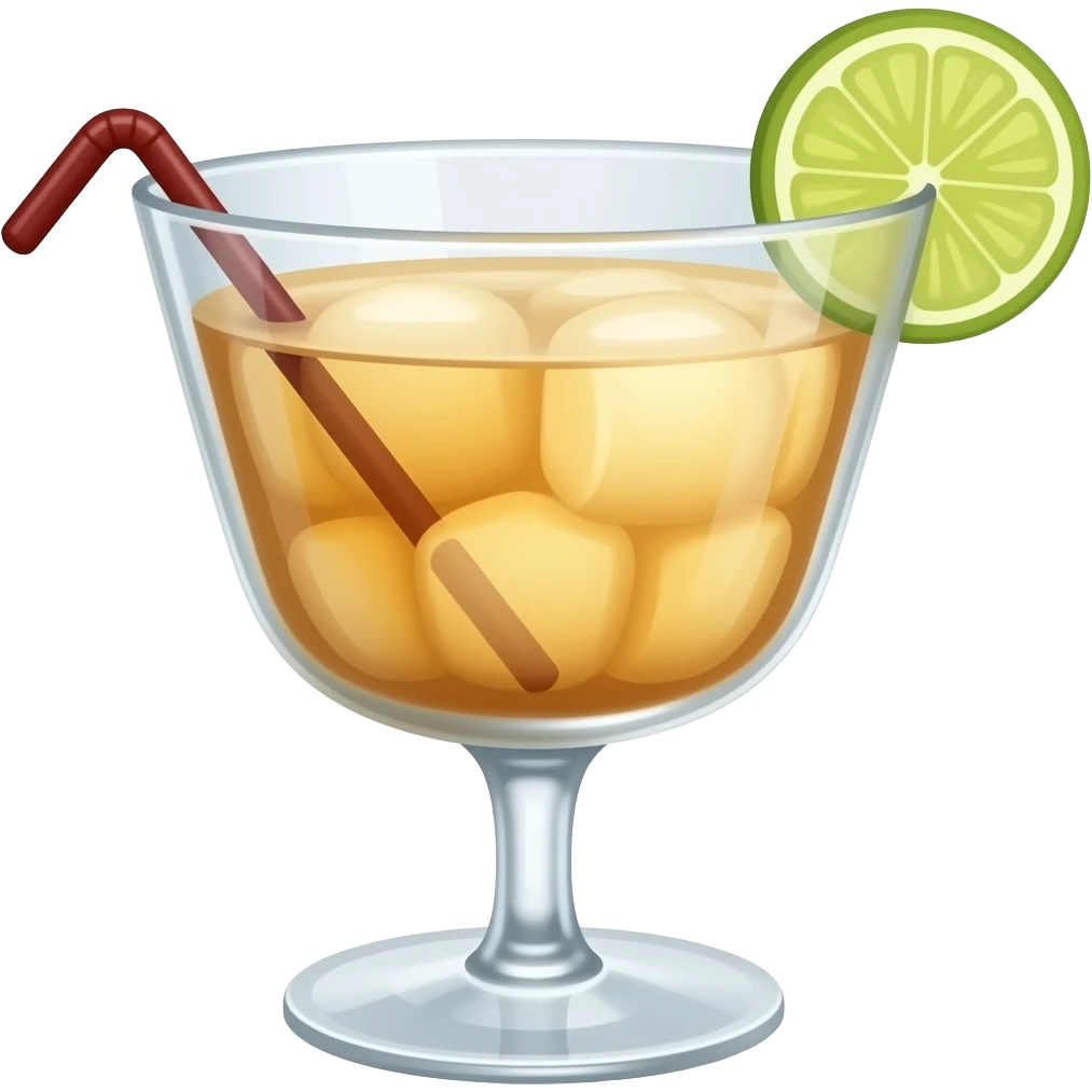 fancy drink emoji