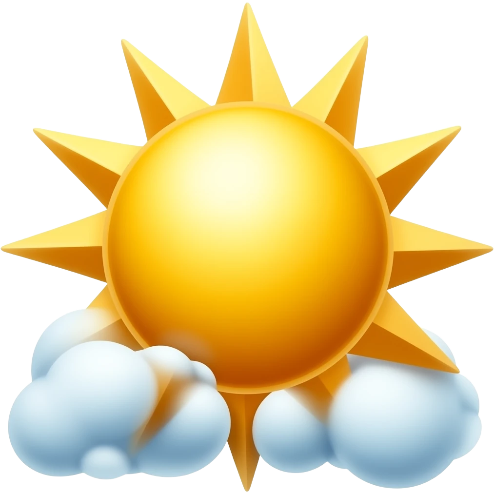 sun tower emoji