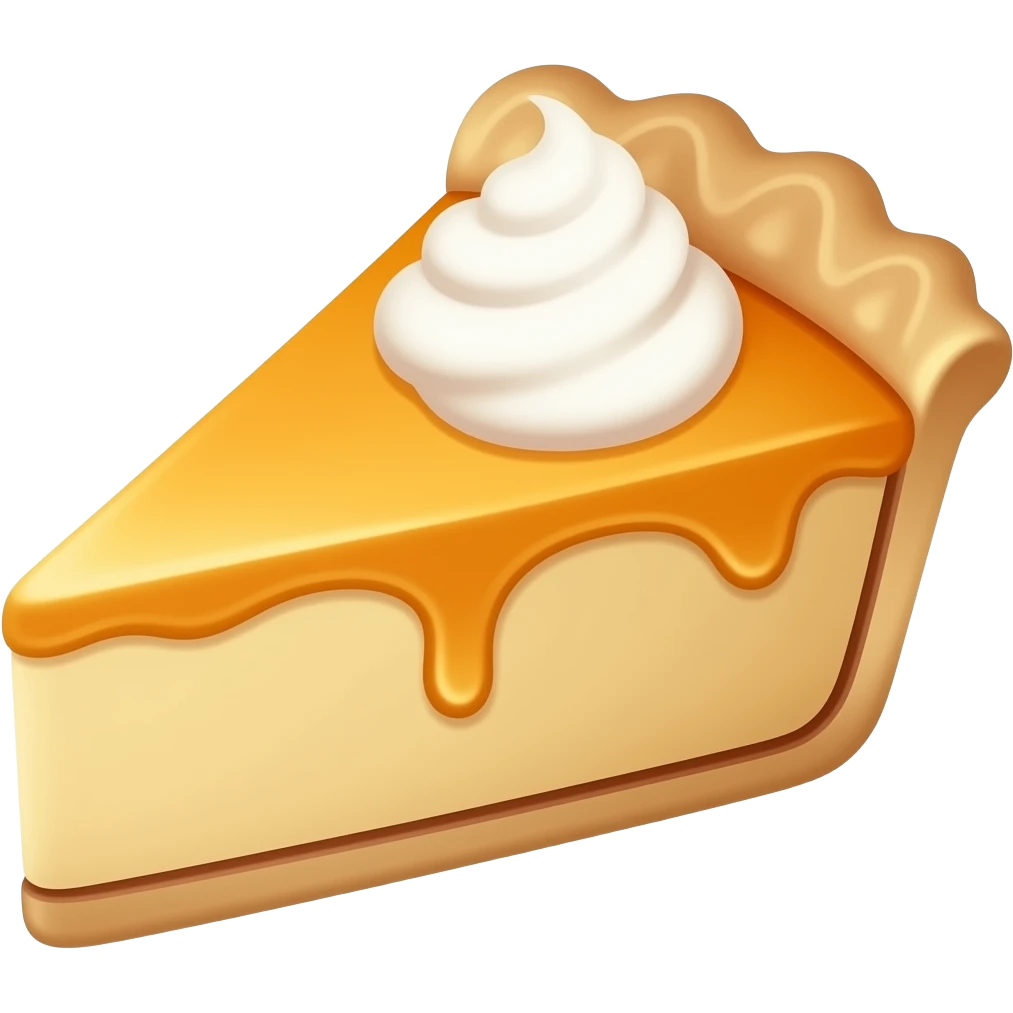 Cream pie emoji