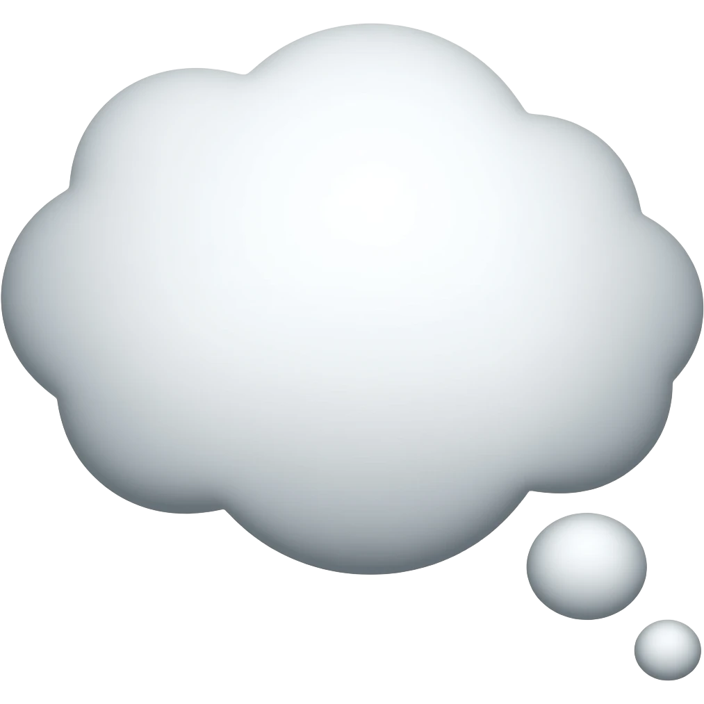 thought bubble emoji