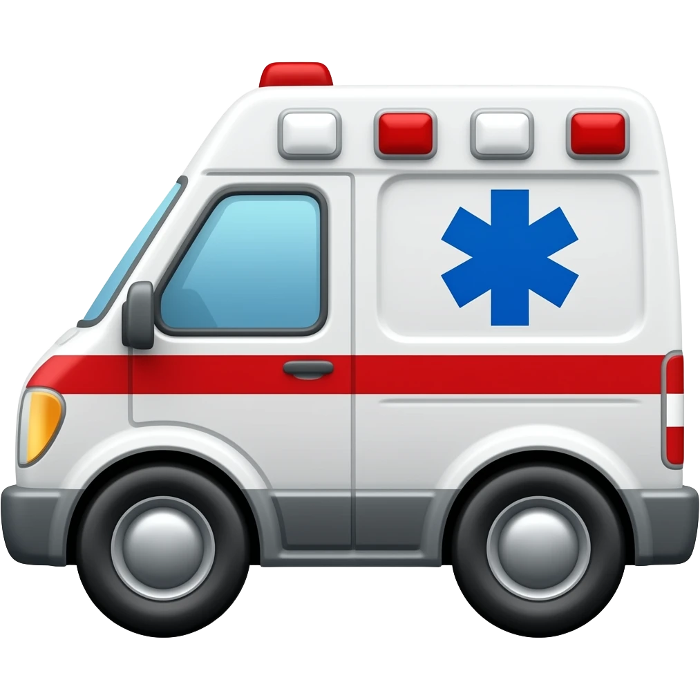 Ambulance emoji