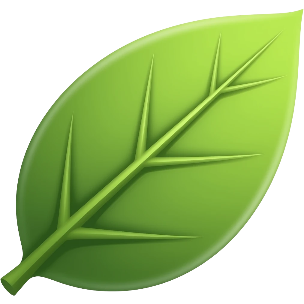matcha leaf emoji