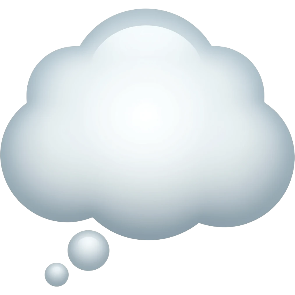 thought bubble emoji