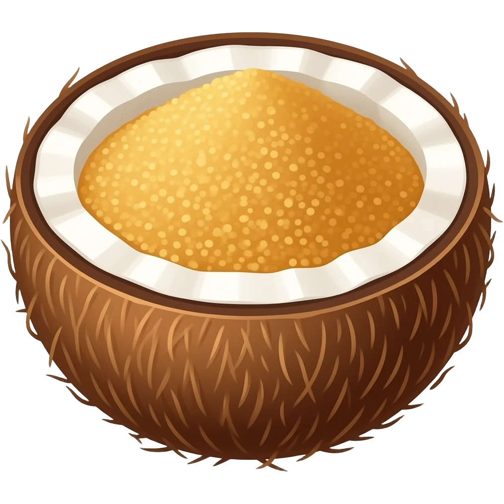 Coconut Sugar emoji