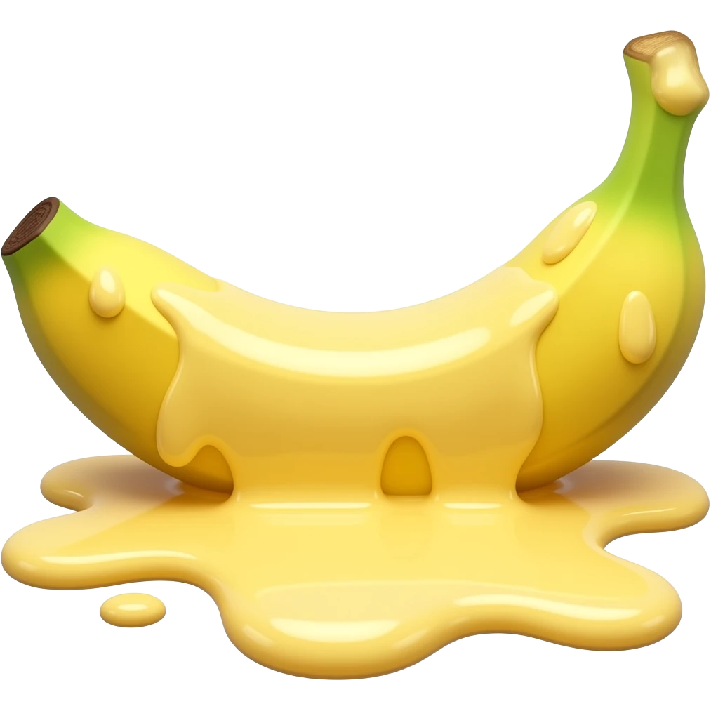small meltedbanana emoji