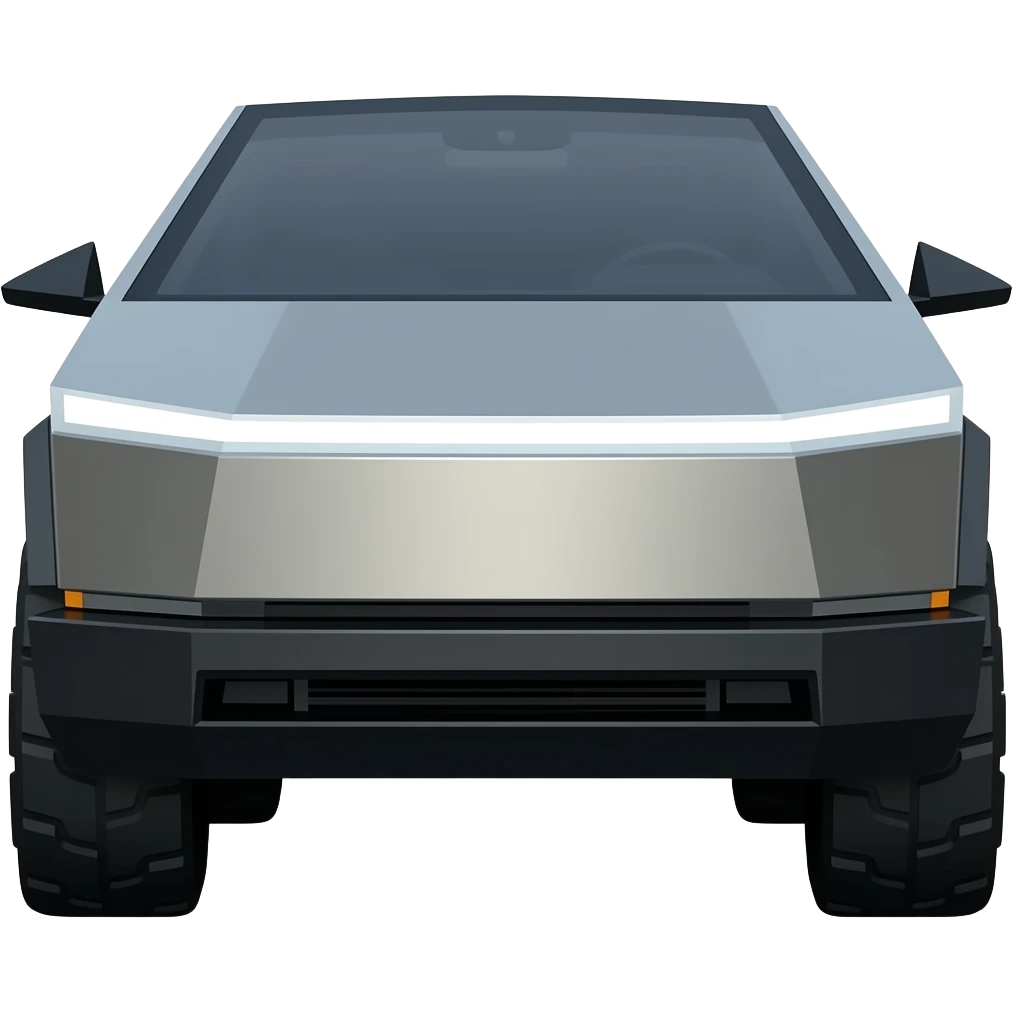 Fait moi un cyber truck tesla emoji