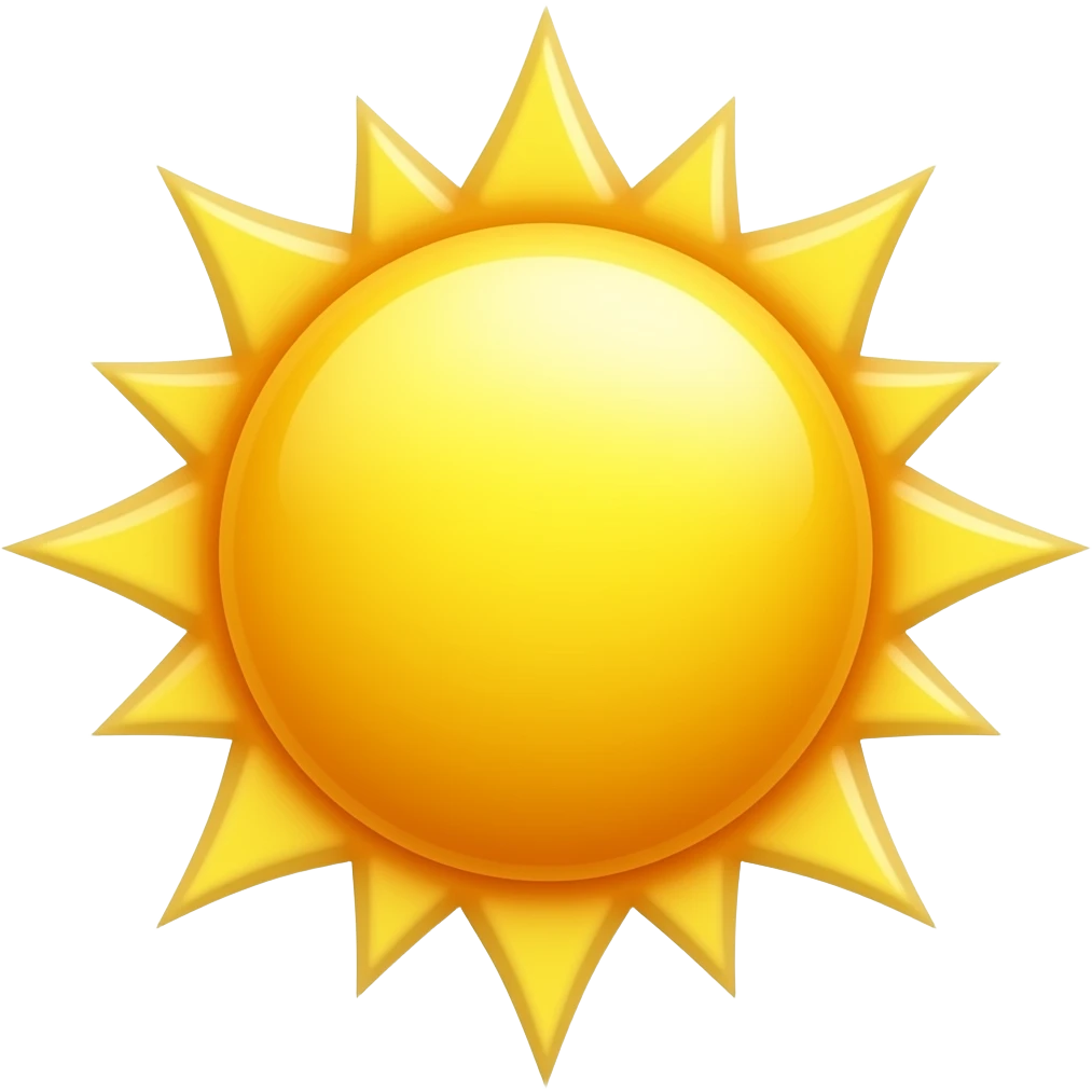 sun emoji
