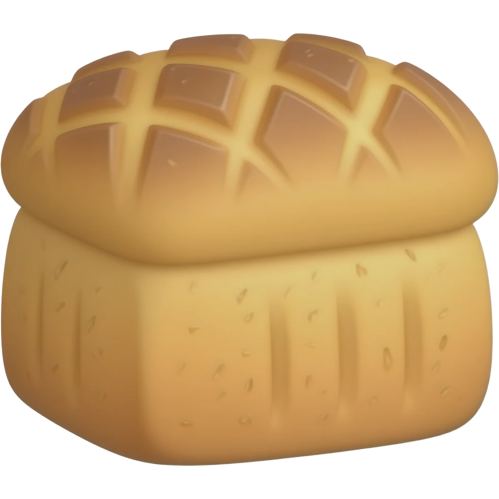 bread with diamonds emoji