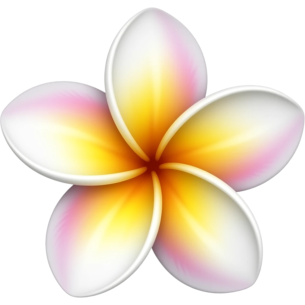 Firangipani emoji