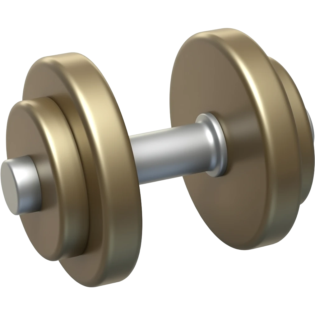 small dumbell emoji