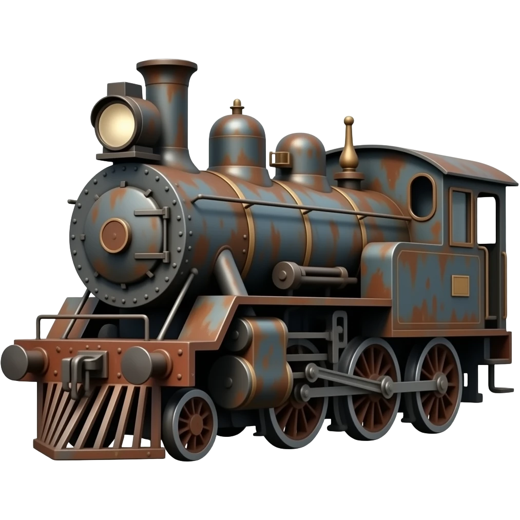 old train emoji