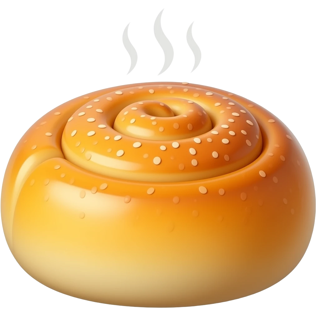 Sweet Dinner Roll emoji