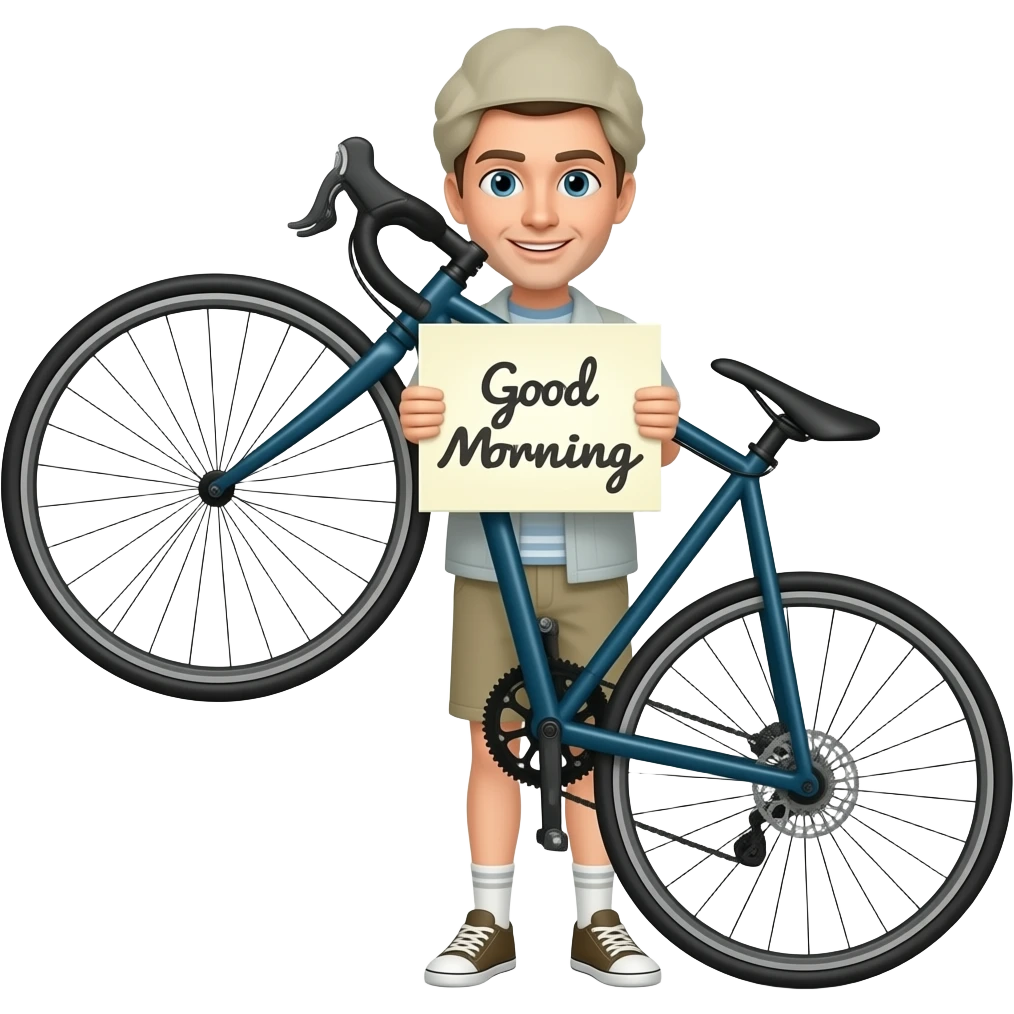 Que diga bom dia a levaantar a roda da frente emoji