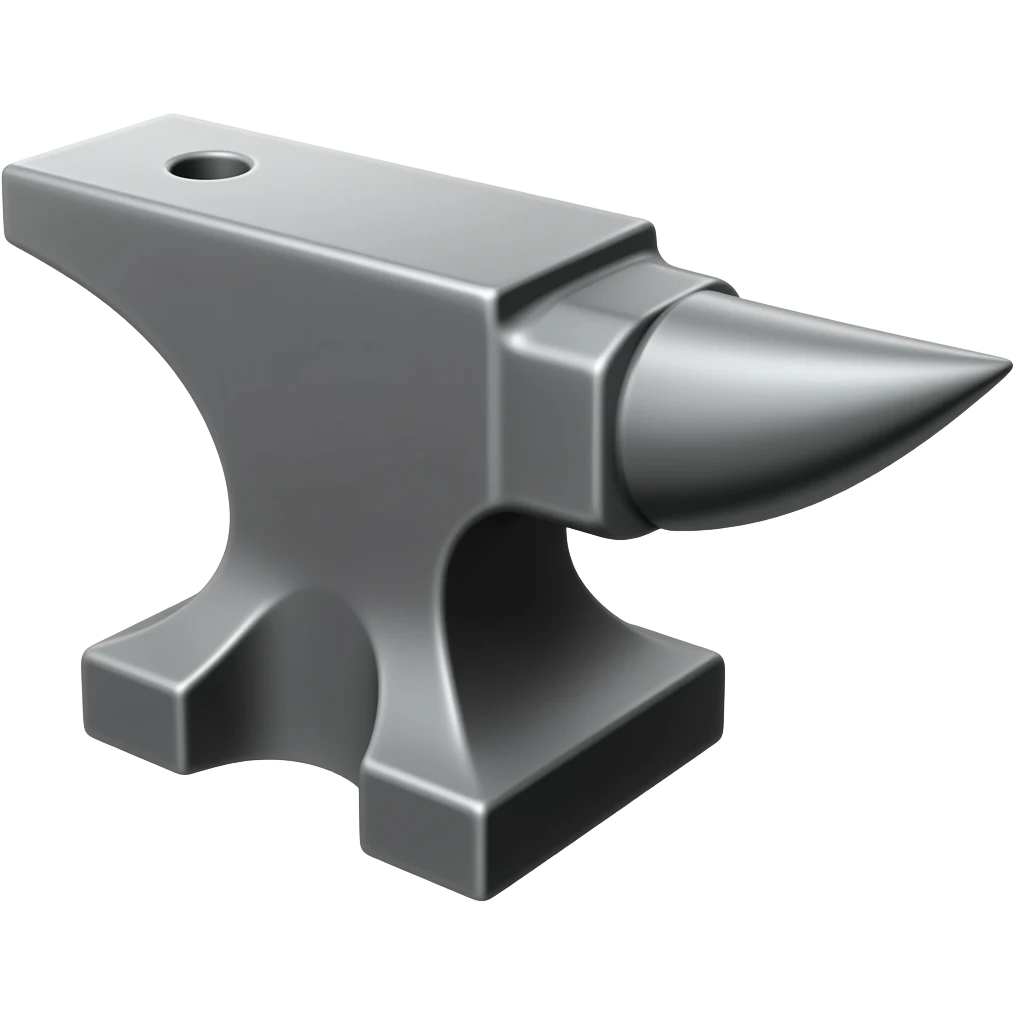 an anvil emoji