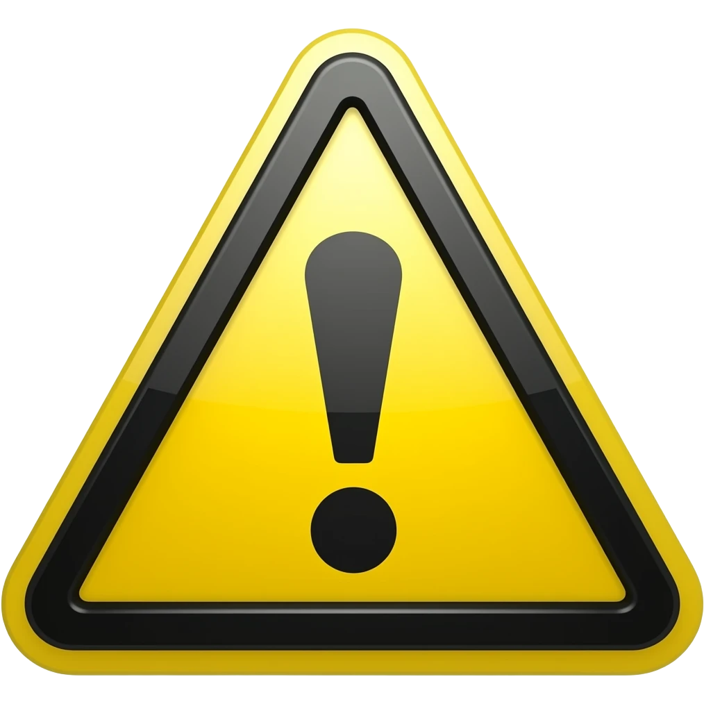 caution emoji