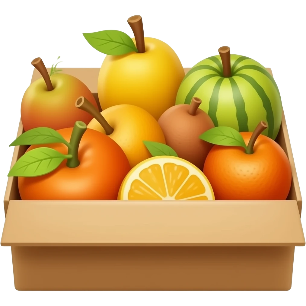fruit box emoji
