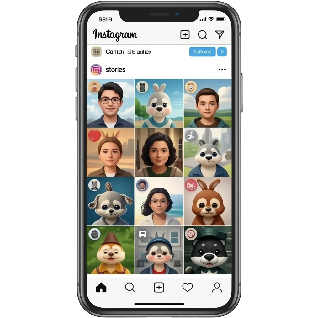 stories on iphone emoji