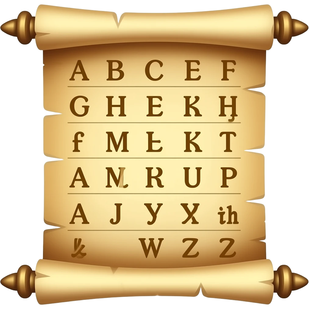 Alphabet lore emoji