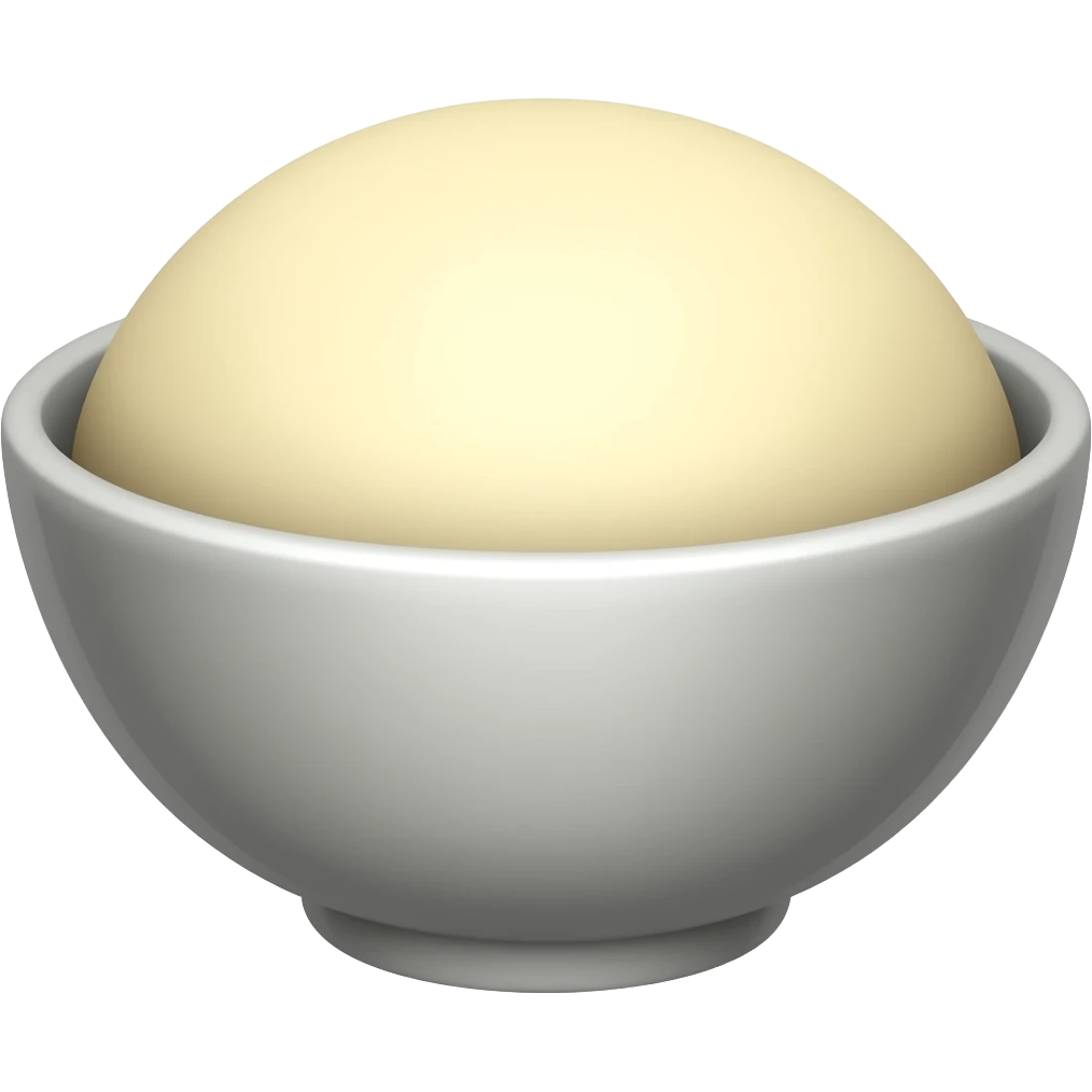 тесто в миске emoji