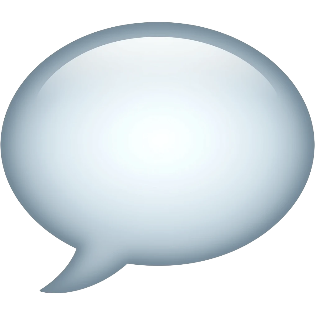 dialogue empty speech bubbles emoji