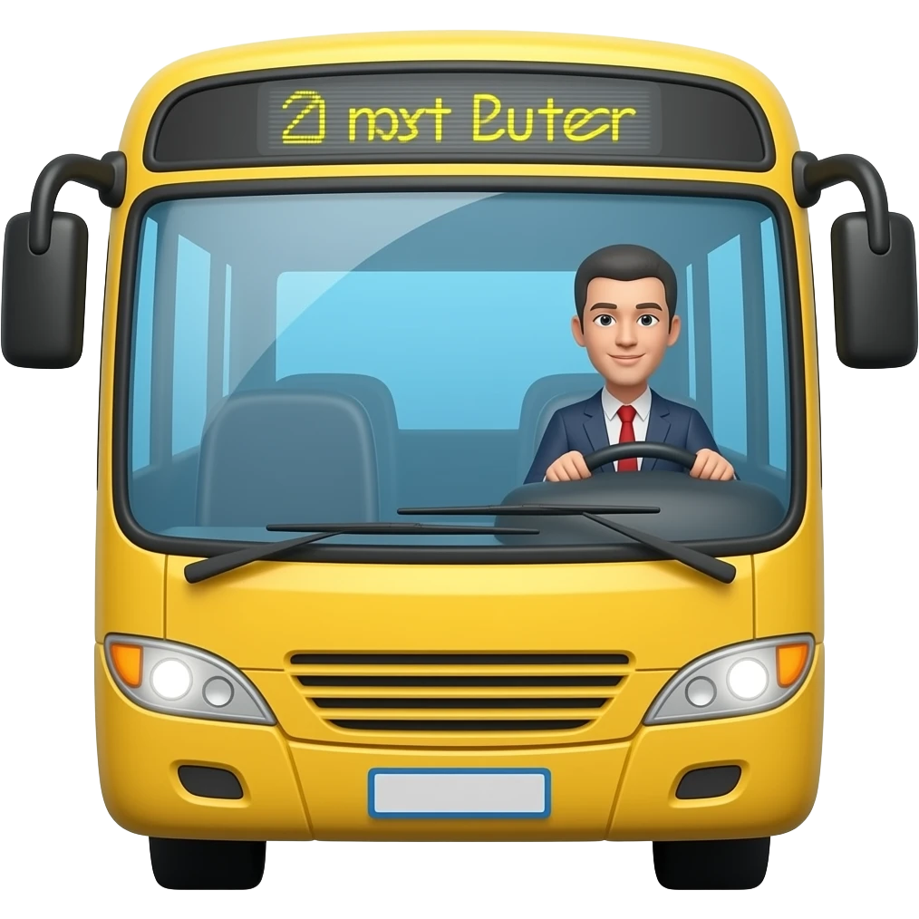 bus driver emoji