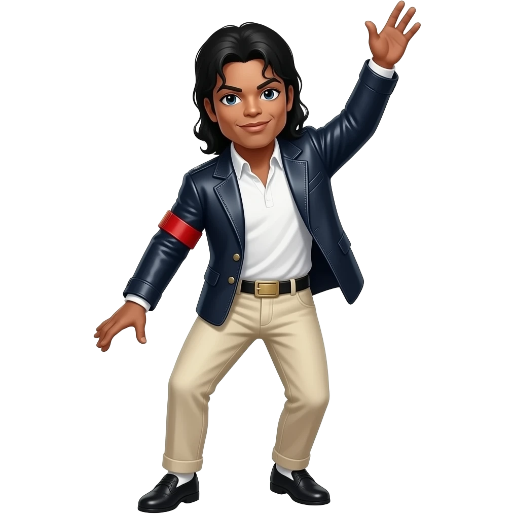 Michael Jackson dancing emoji