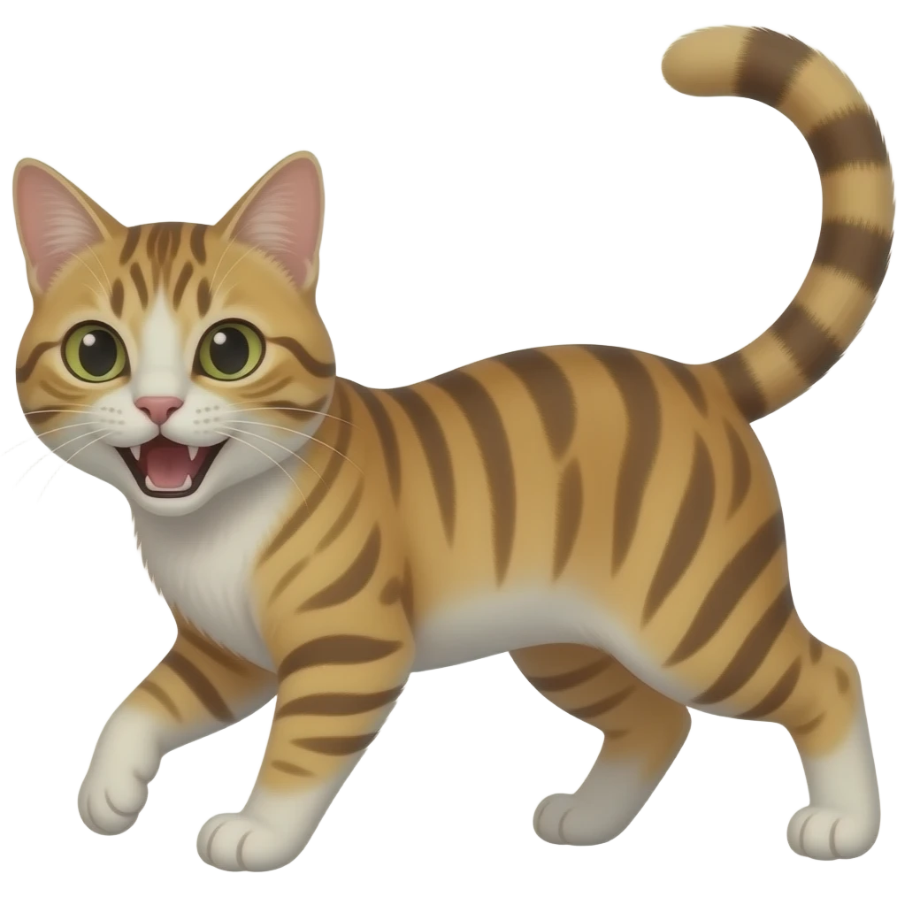 cat attack emoji