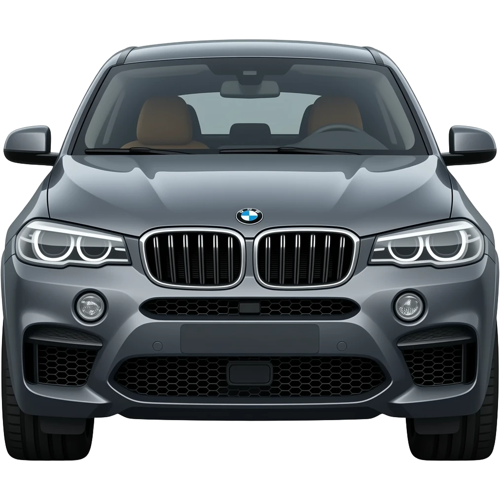 bmw x6m dark grey emoji