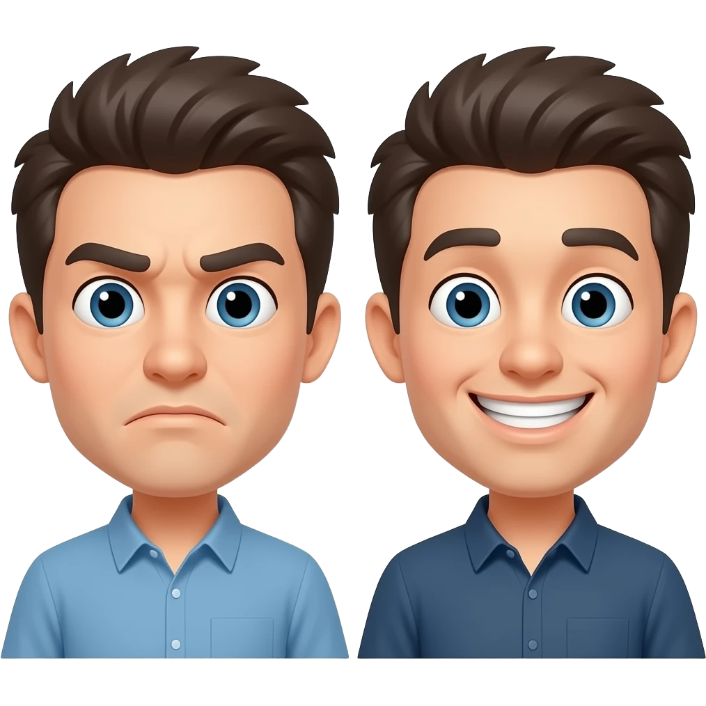 😬+😁 in emoji emoji