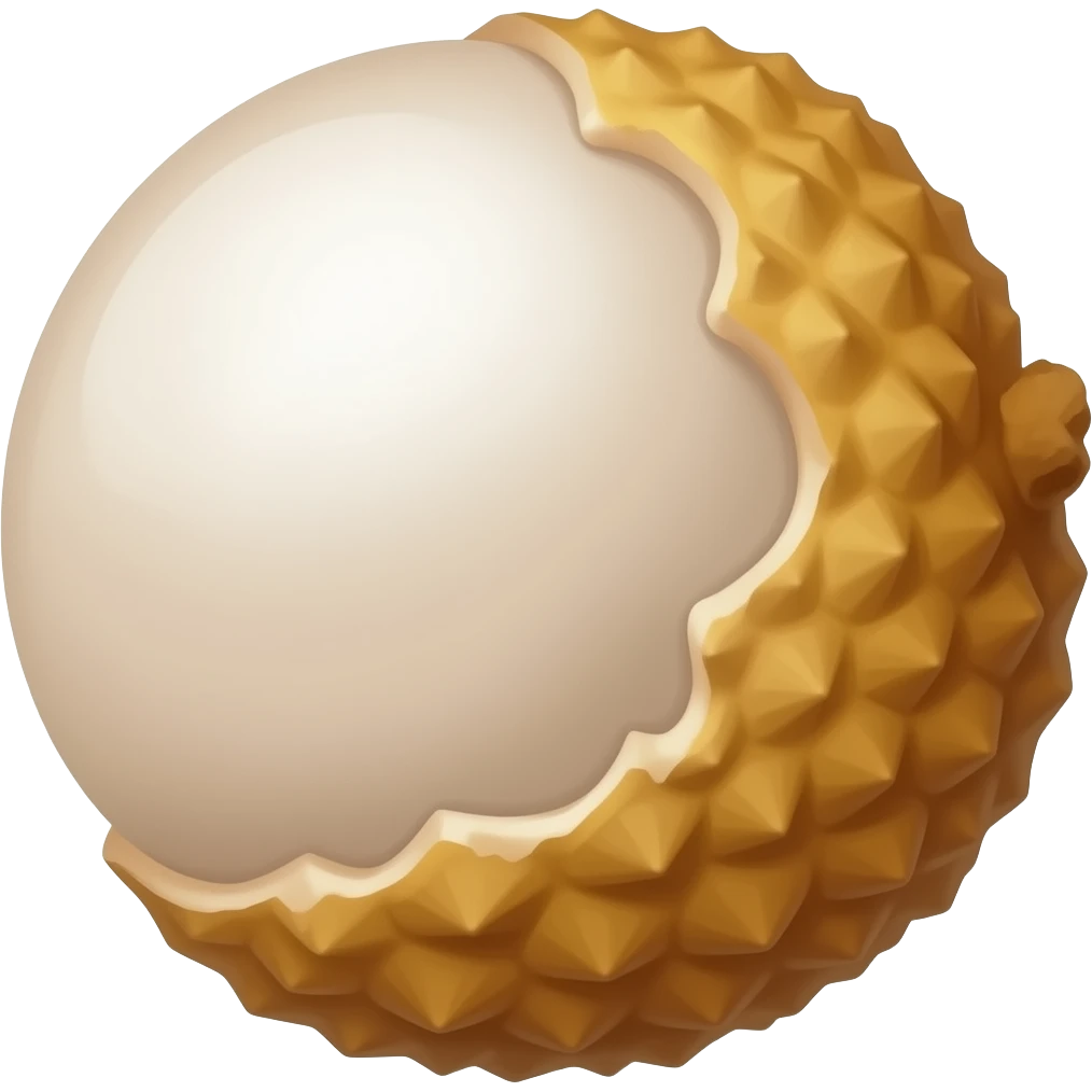 Longan emoji