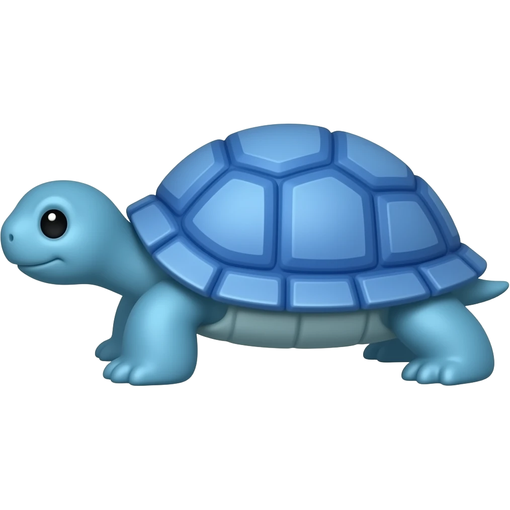 blue turtle emoji