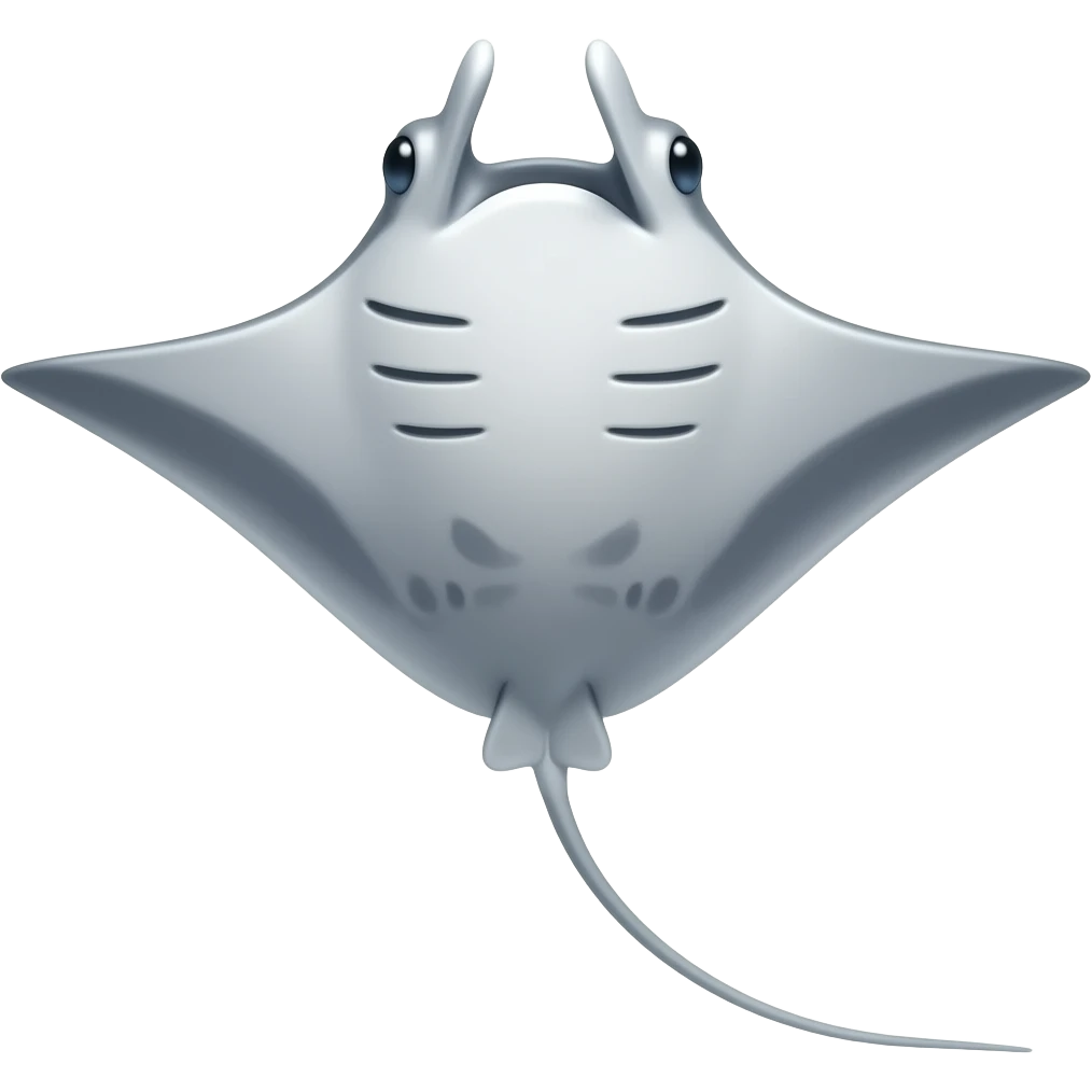 Mantarraya emoji