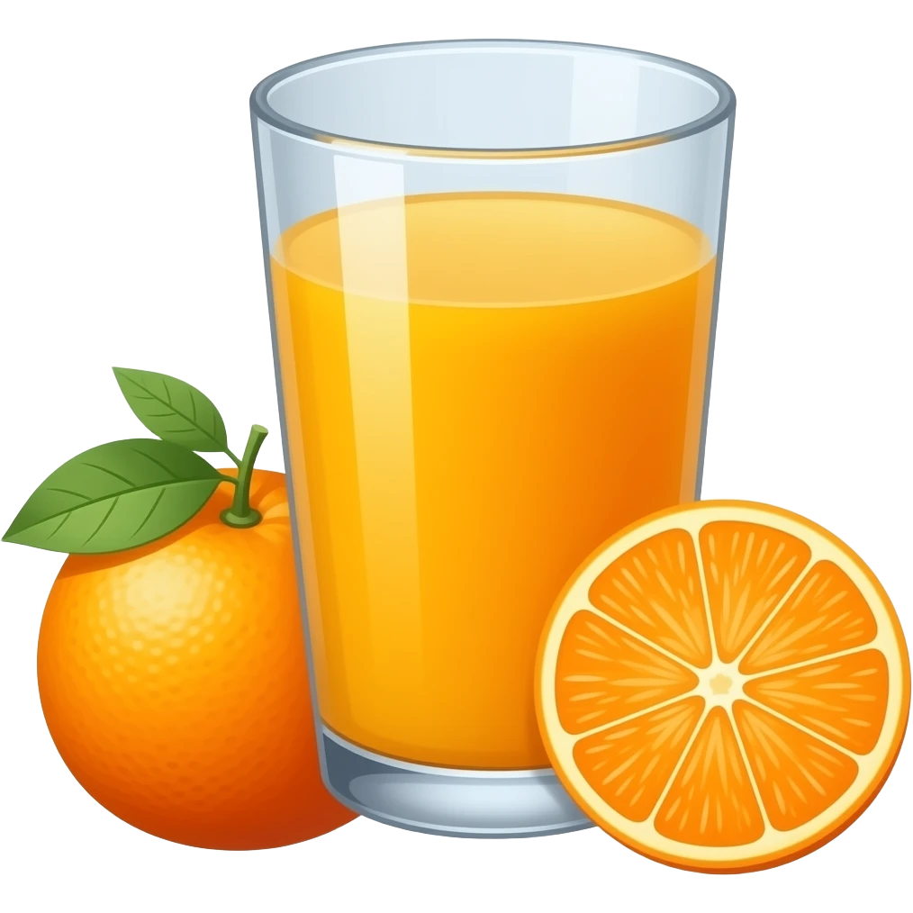 Апельсиновый сок emoji