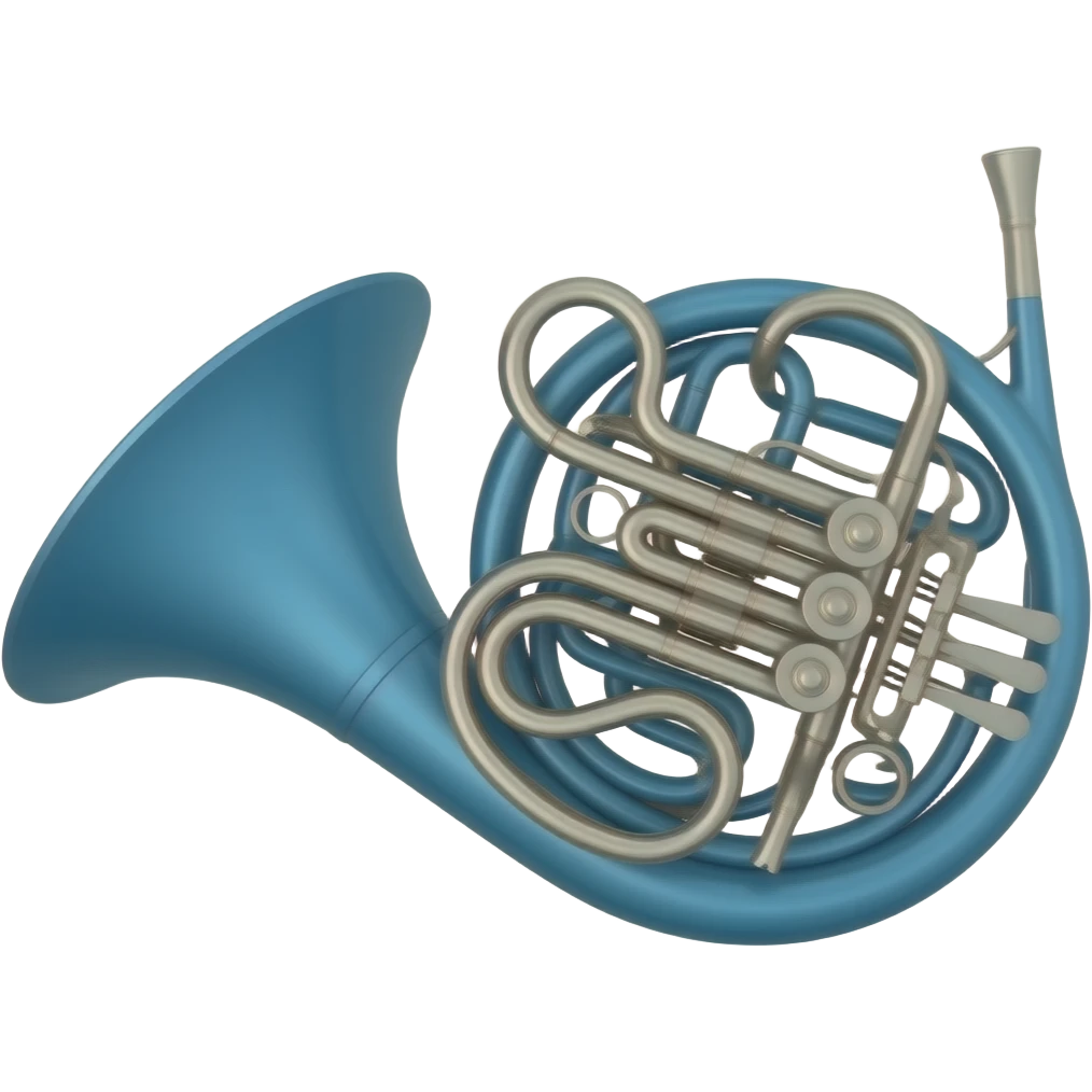 Blue french horn from himym emoji