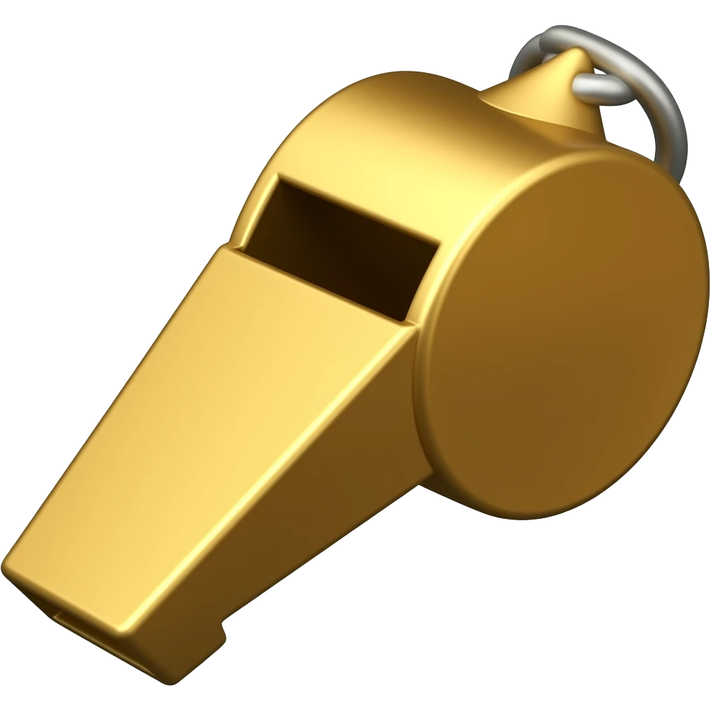 Whistle emoji
