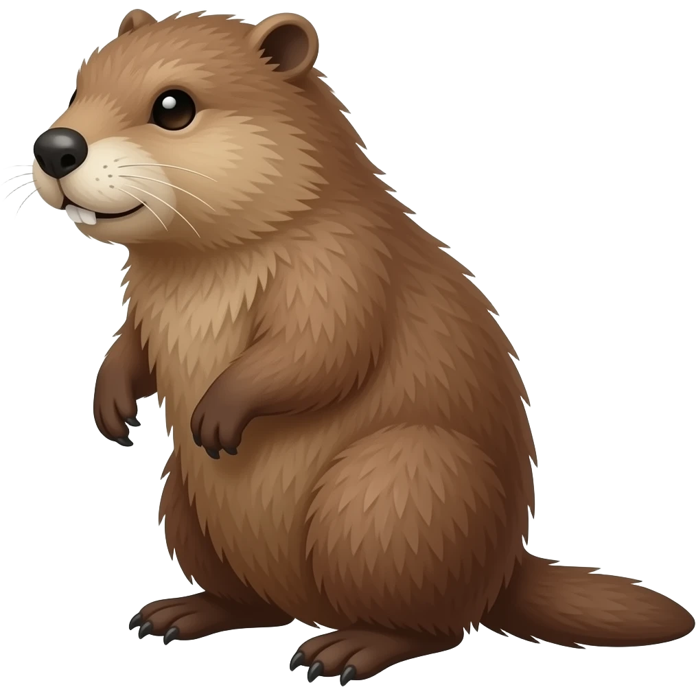 Beaver emoji