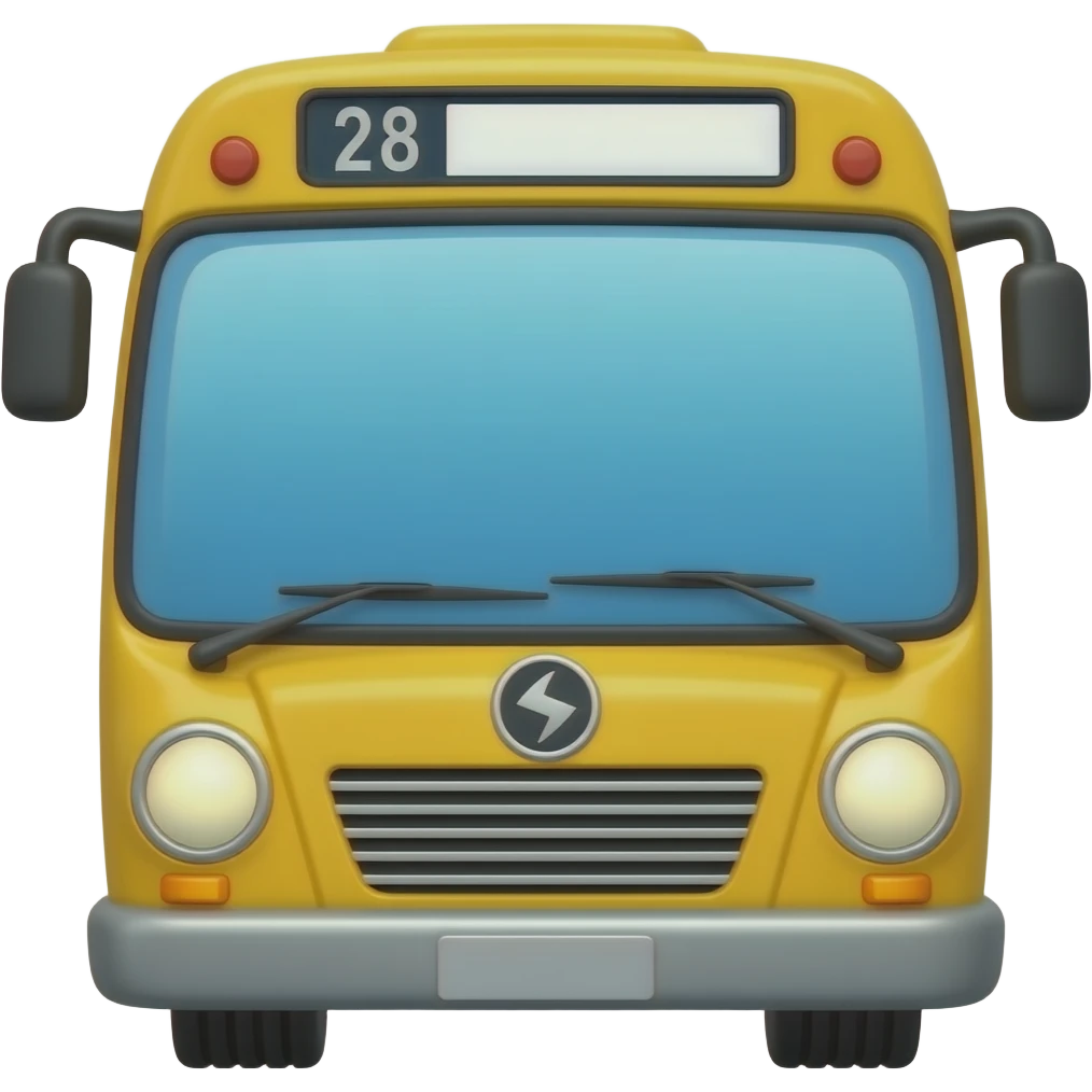 autobús emoji