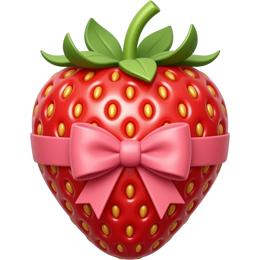 🍓🎀 emoji