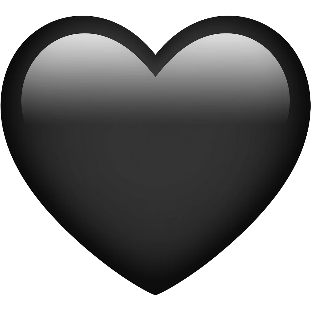 Black Heart emoji