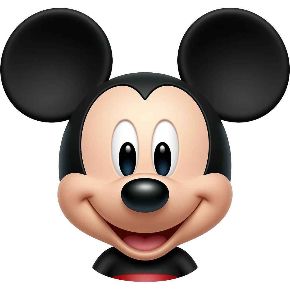Mickey mouse emoji