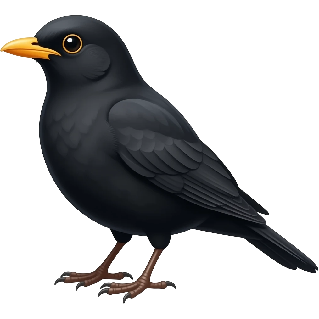 Blackbird emoji
