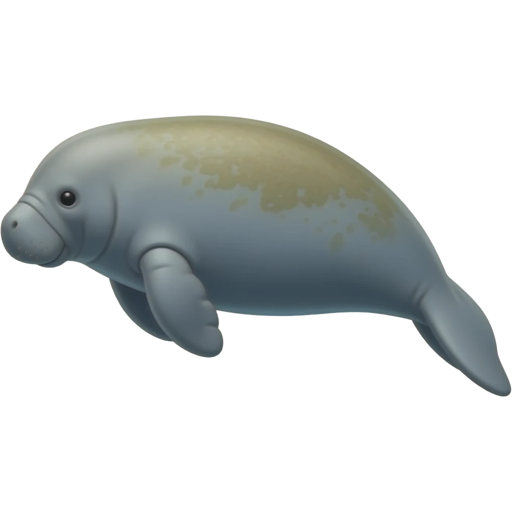 Manatee emoji