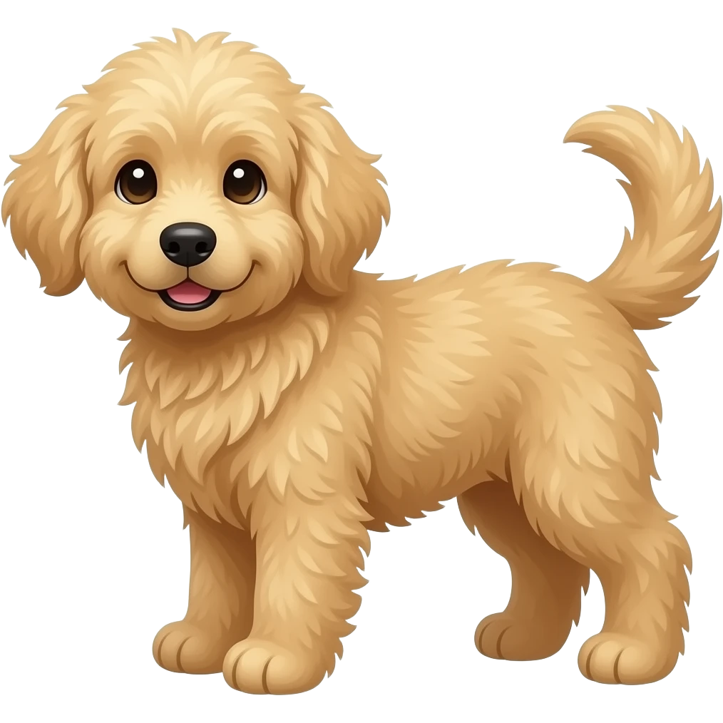 goldendoodle emoji